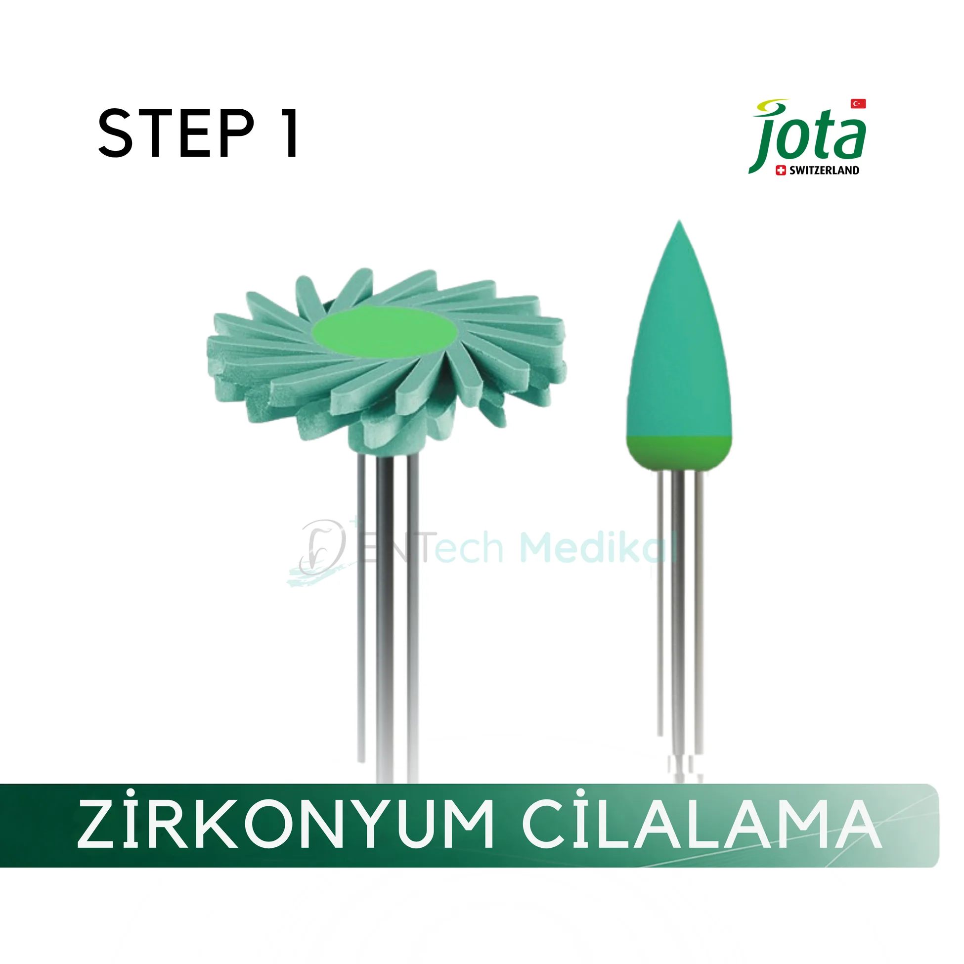 Zirkonyum Cilalama Paketi