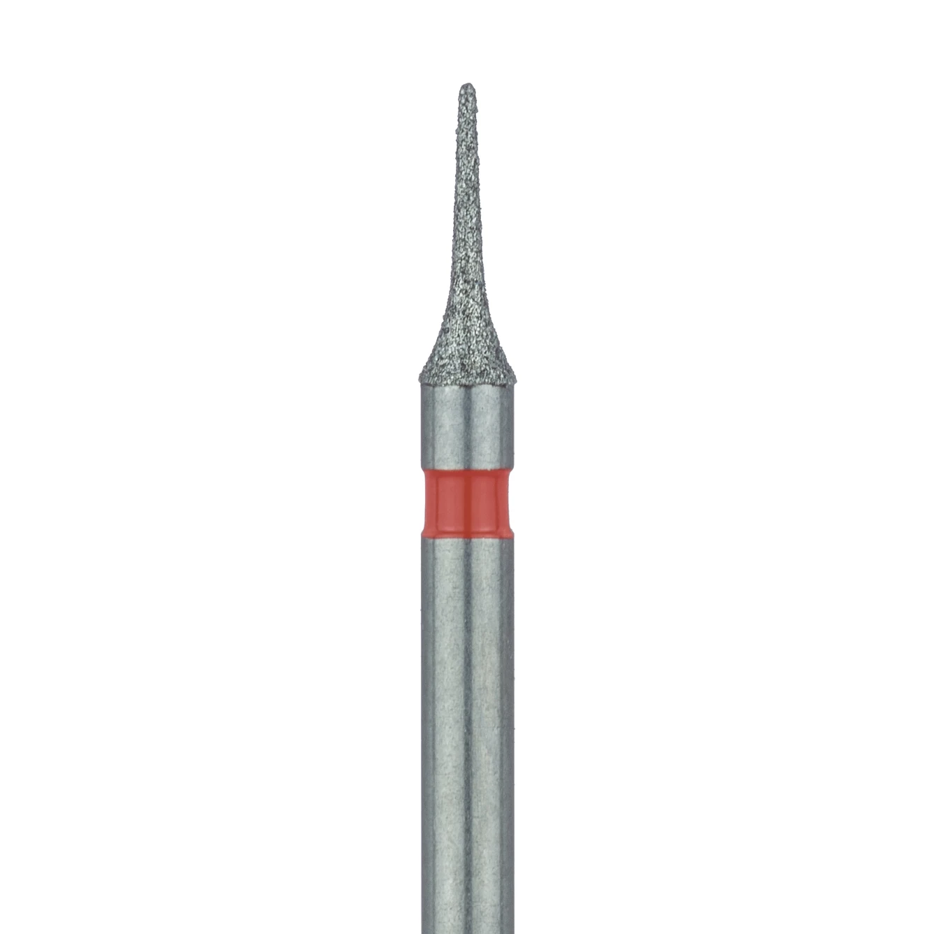 820 Elmas Frez - Kırmızı Kuşak (İnce) Tomurcuk / Fine Finishing Frezi