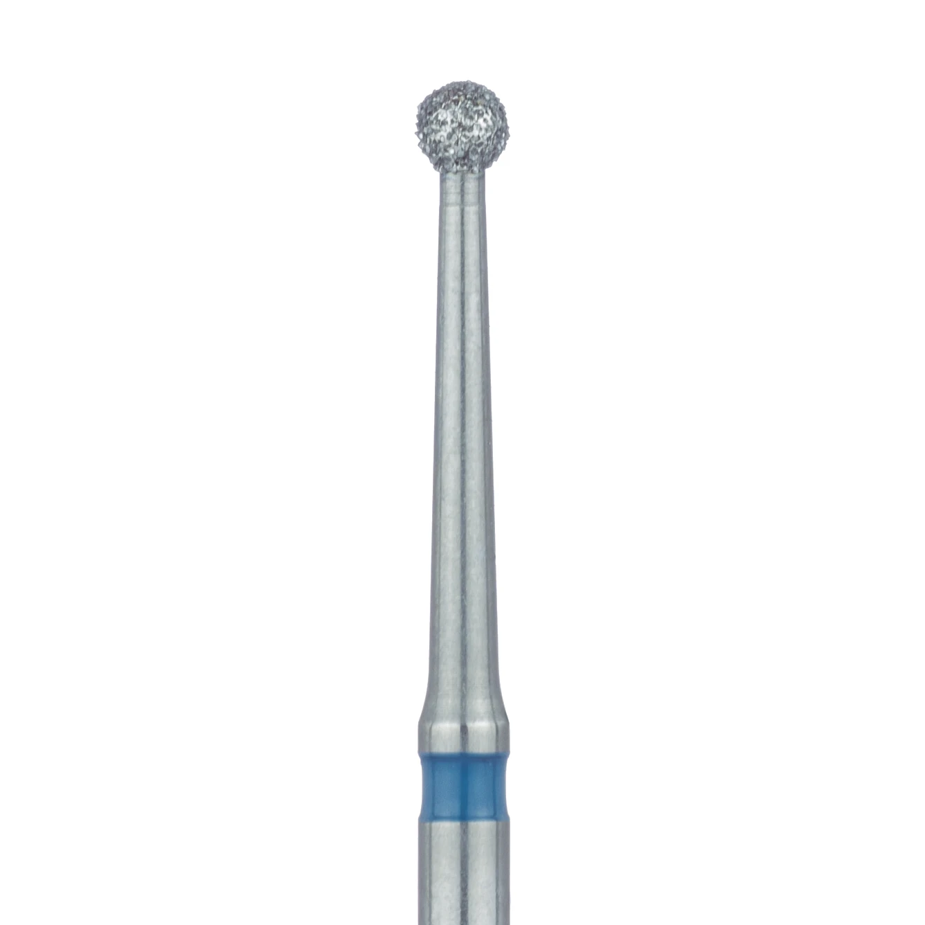801L Elmas Frez - Mavi Kuşak (Standard) Uzun Boyunlu Yuvarlak (Long Neck Round) Genel Preparasyon Frezi