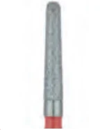 850 Elmas Frez - Kırmızı Kuşak (İnce) İnce Konik Finishing Frezi