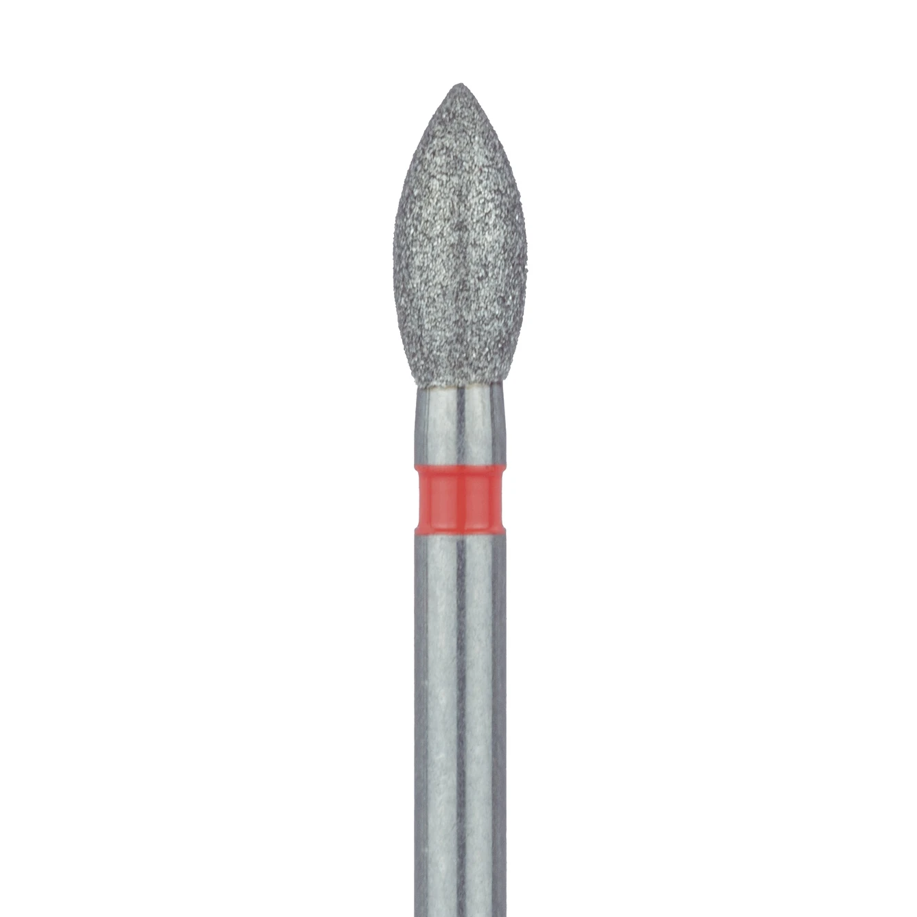 Jota 830F Elmas Frez - Kırmızı Kuşak (İnce) Alev (Flame) Finishing Frezi