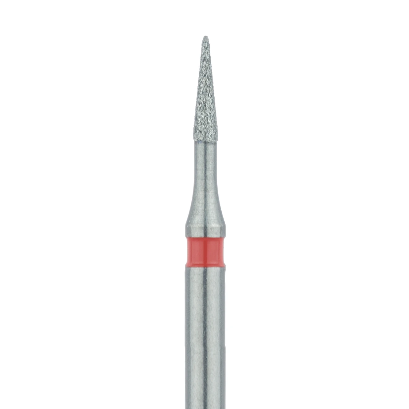 890 Elmas Frez - Kırmızı Kuşak (İnce) Alev / İnce Uçlu Finishing Frezi