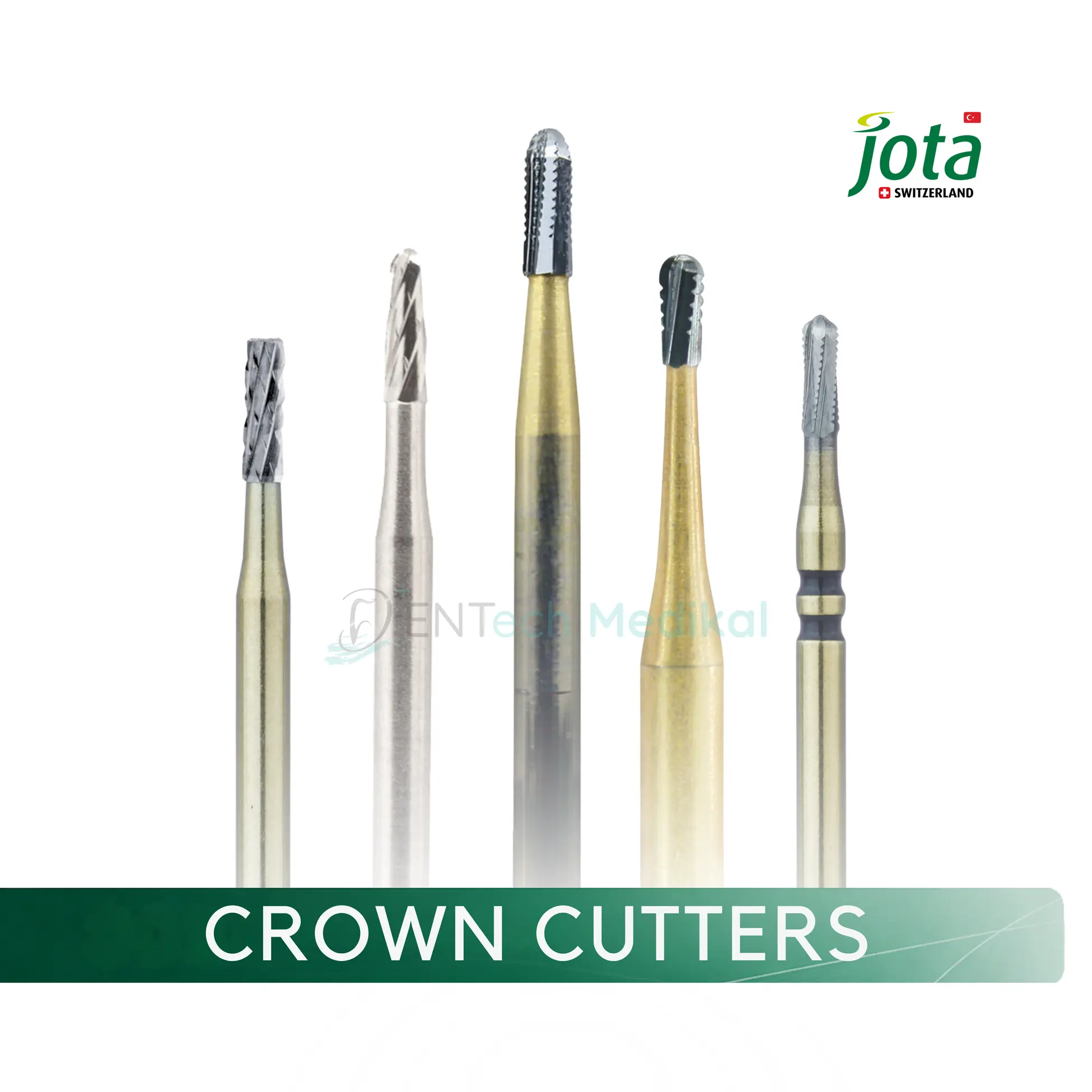 Metal Kesim Frez Paketi (CROWN CUTTERS)