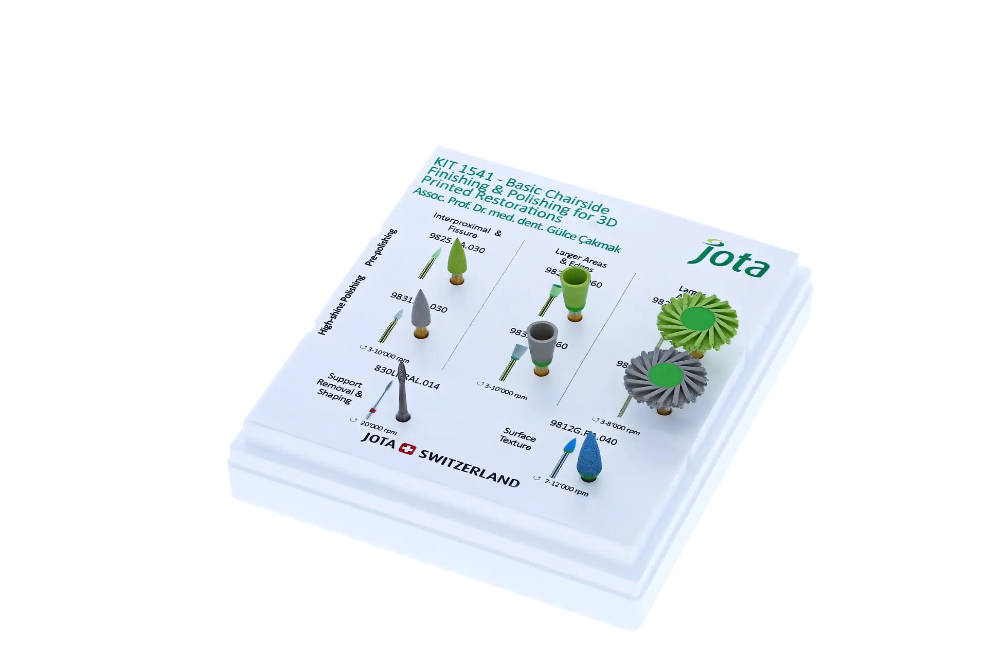 JOTA KIT 1541 — Basic Chairside Finishing & Polishing
